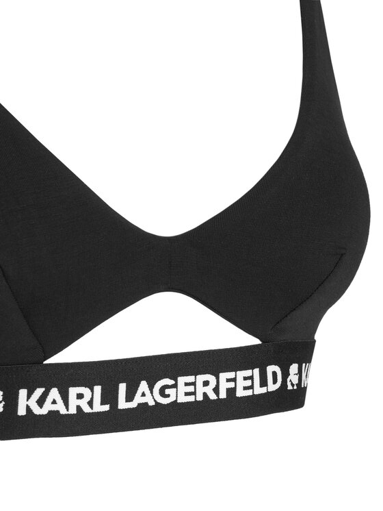 KARL LAGERFELD KARL LAGERFELD Biustonosz braletka A1W47006 Czarny
