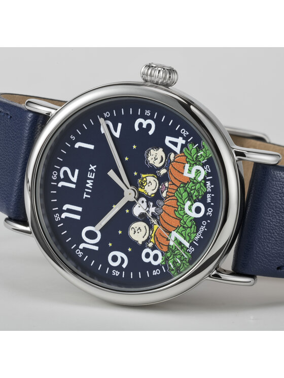 Timex Timex Zegarek TW2W72700 Niebieski