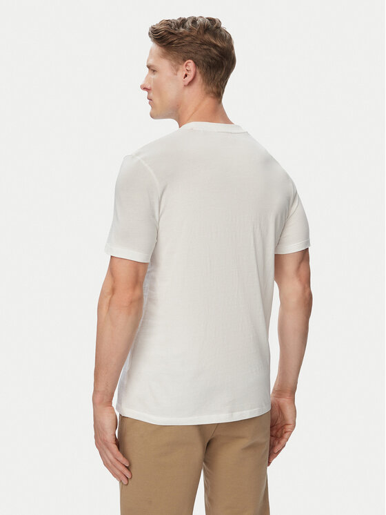 HUGO HUGO Тишърт Dulivio 50467556 Бял Regular Fit