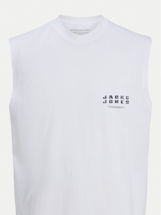 Jack&Jones Jack&Jones Tank top Charge 12274740 Bijela Relaxed Fit