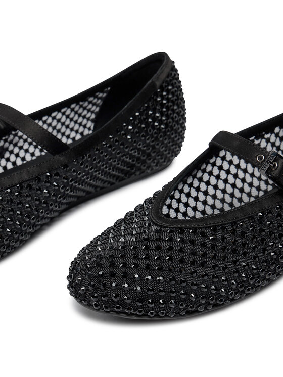 Le Silla Le Silla Ballerinas Ballerina Gilda Stocking 0189C020MTPPSAS933 Schwarz