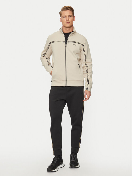 BOSS Boss Džemperis Skaz 1 50523896 Smėlio Regular Fit