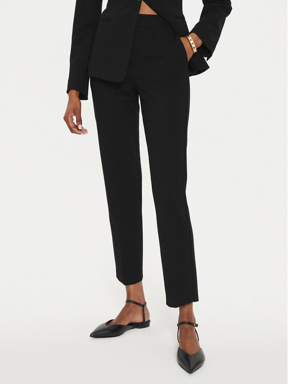 Marella Marella Chino hlače Gemma 2423786054 Črna Slim Fit