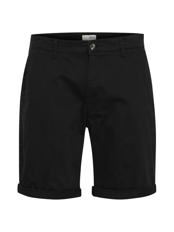 Solid Solid Kratke hlače 21200395 Crna Regular Fit