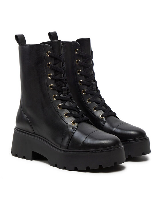 MICHAEL Michael Kors MICHAEL Michael Kors Trzewiki Combat Boot 40T4BKFE6L Czarny