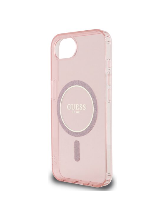 Guess Guess Etui na telefon Apple iPhone 16e Różowy