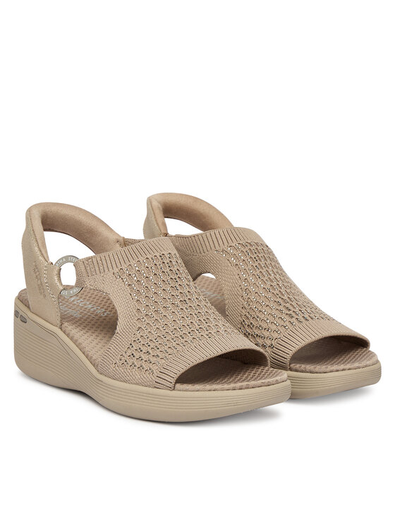 Skechers Skechers Sandały Martha Stewart: Pier-Lite - Park Path 188001/TPE Beżowy