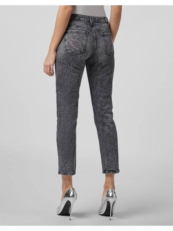 PHILIPP PLEIN PHILIPP PLEIN Jeansy 21939 Beżowy