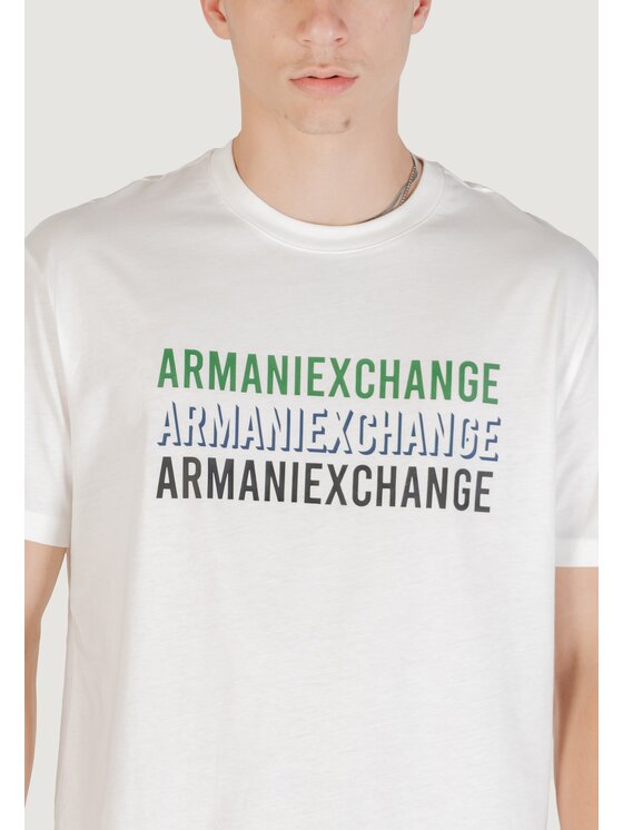Armani Exchange Armani Exchange T-Shirt XM001444 AF10358 Biały Casual Fit