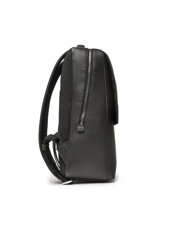 Calvin Klein Rucksack Ck Median Squared Flap Bp K50K510016 Schwarz