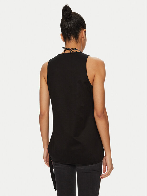PINKO PINKO Top Lesina 103131 A1LV Czarny Regular Fit