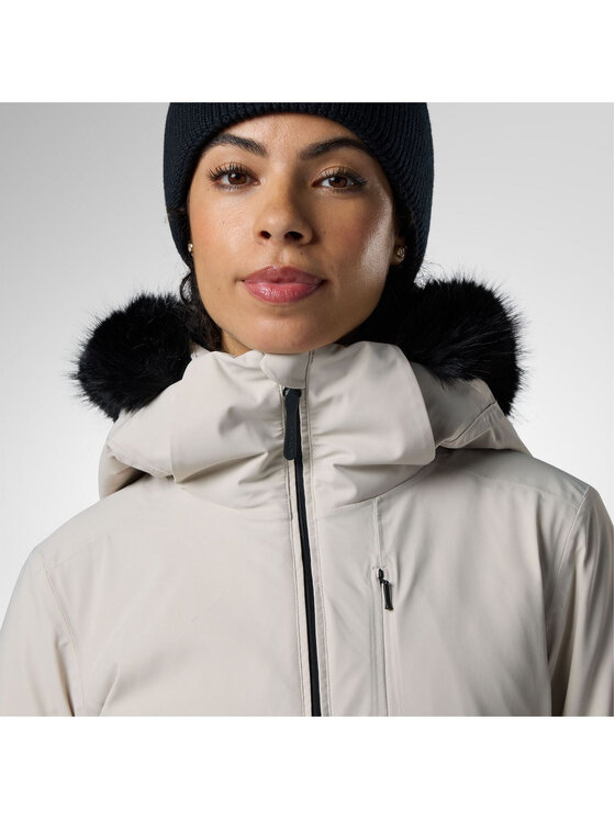 Rossignol Rossignol Kurtka narciarska W Snowdazzle Insulated Ski Jkt Srebrny Slim Fit