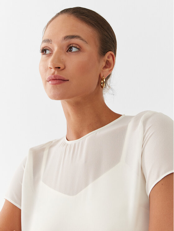 Marella Marella Palaidinė Nid 2331160833 Balta Regular Fit