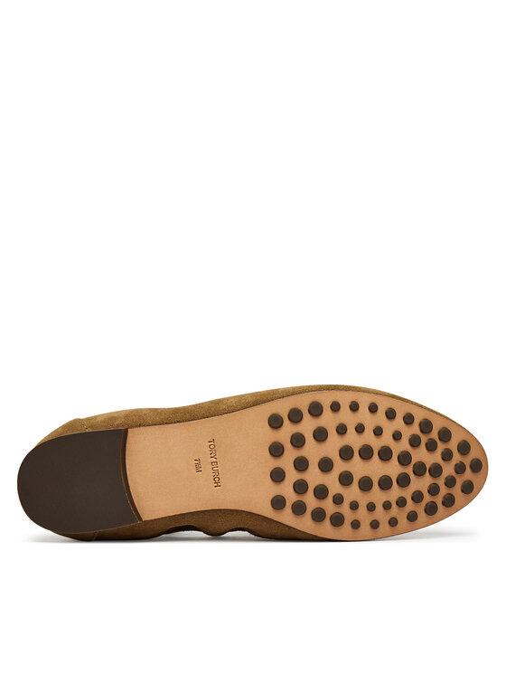 Tory Burch Tory Burch Loaferice Baller Loafe 179145 Smeđa