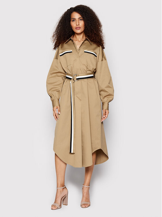 Boss Rochie tip cămașă Ducilene 50468220 Maro Regular Fit 50468220 imagine noua