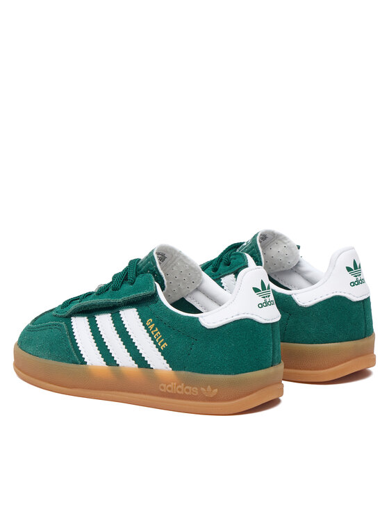 adidas adidas Sportcipők Gazelle Indoor Comfort Closure Elastic Lace IH9130 Zöld