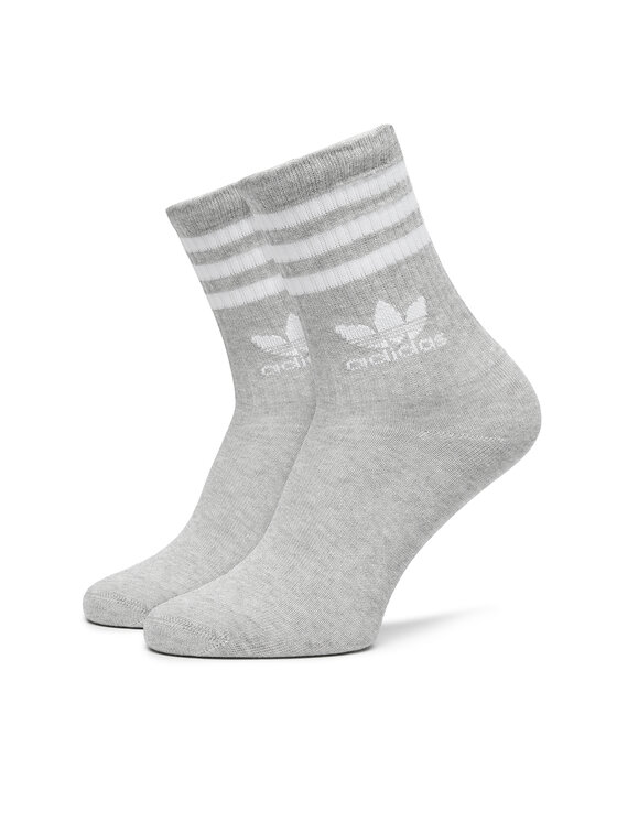adidas adidas Комплект 3 чифта дълги чорапи мъжки Mid Cut Crew IL5023 Цветен