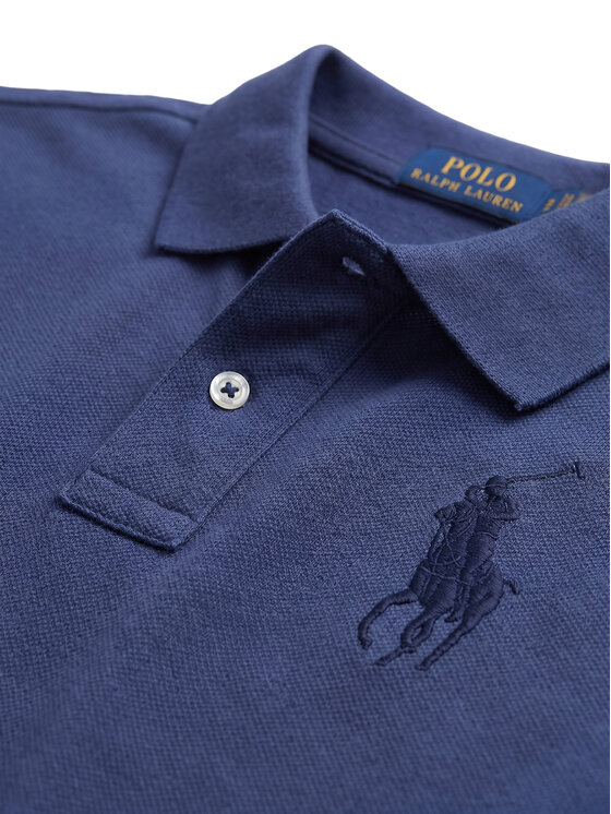 Polo Ralph Lauren Polo Ralph Lauren Polo marškinėliai 323703635503 Tamsiai mėlyna Regular Fit