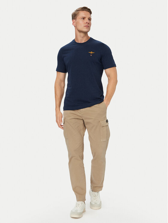 Aeronautica Militare Aeronautica Militare T-särk 262TS1580UJ00372 Tumesinine Regular Fit