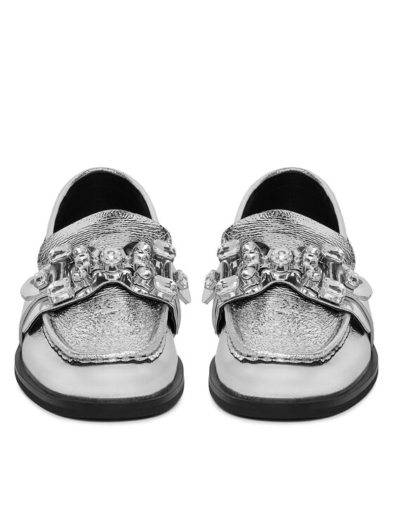 Eva Minge Eva Minge Loafers AMARYLLIS-V1792B-315 Argintiu