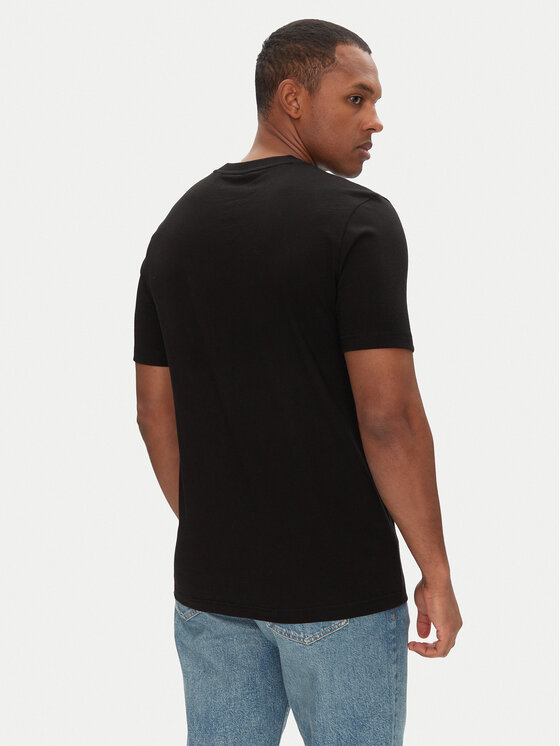 BOSS BOSS T-shirt Te_Logospace 50539186 Crna Regular Fit