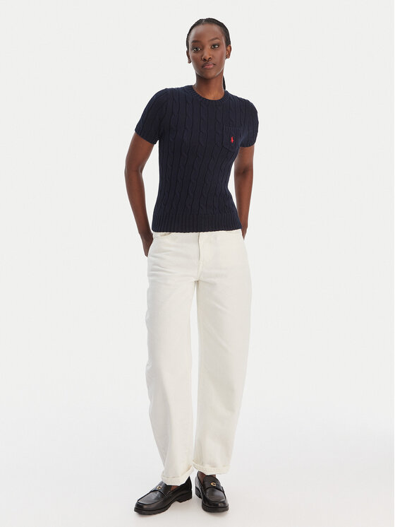 Polo Ralph Lauren Polo Ralph Lauren Džemper 211971873006 Tamnoplava Slim Fit