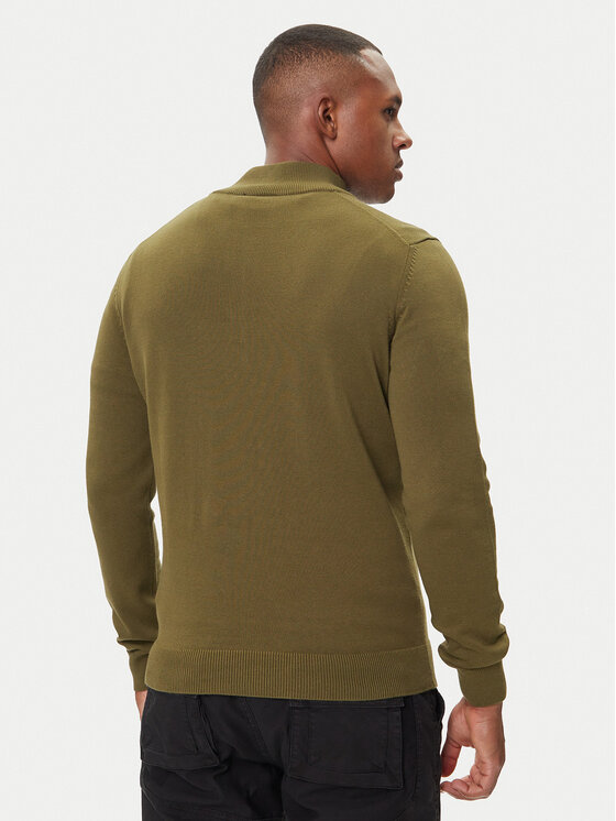 Aeronautica Militare Aeronautica Militare Džemper 252MA1578UL00506 Zelena Regular Fit