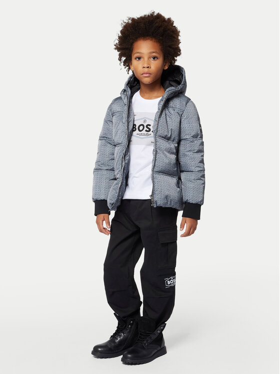 BOSS Boss Majica J51221 D Bijela Regular Fit