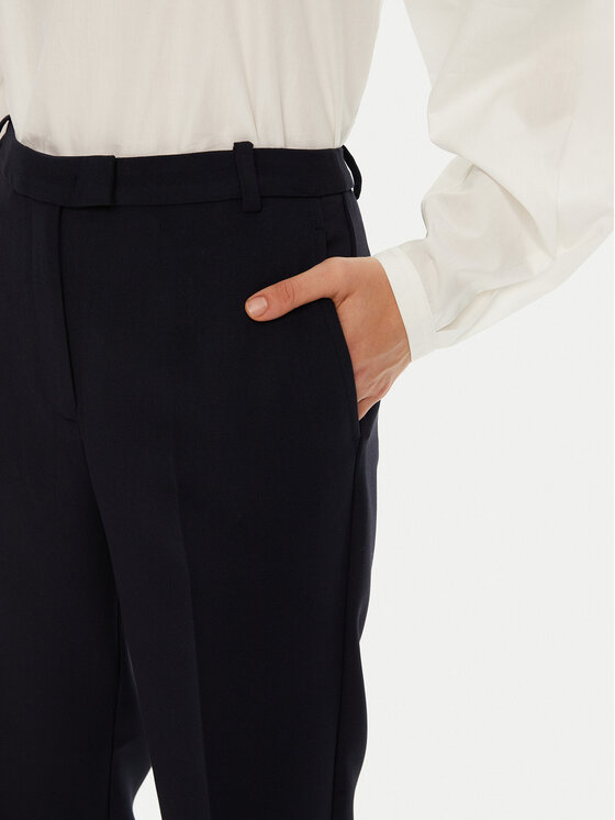 Tommy Hilfiger Tommy Hilfiger Pantaloni chino WW0WW44090 Bleumarin Regular Fit