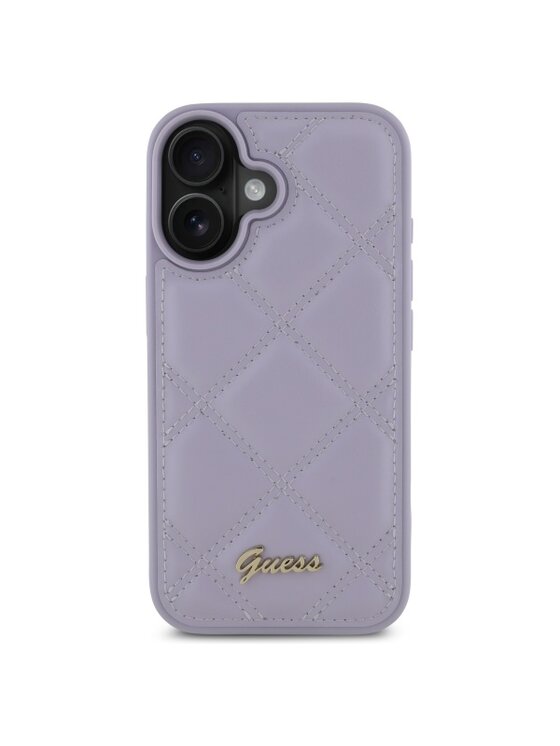 Guess Guess Etui na telefon Apple iPhone 16 Fioletowy