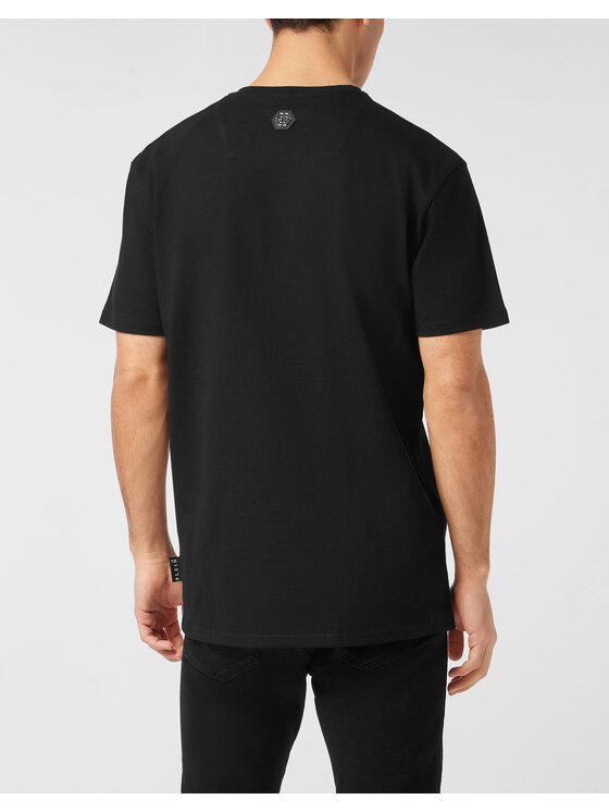 PHILIPP PLEIN PHILIPP PLEIN T-Shirt 27155 Czarny Regular Fit