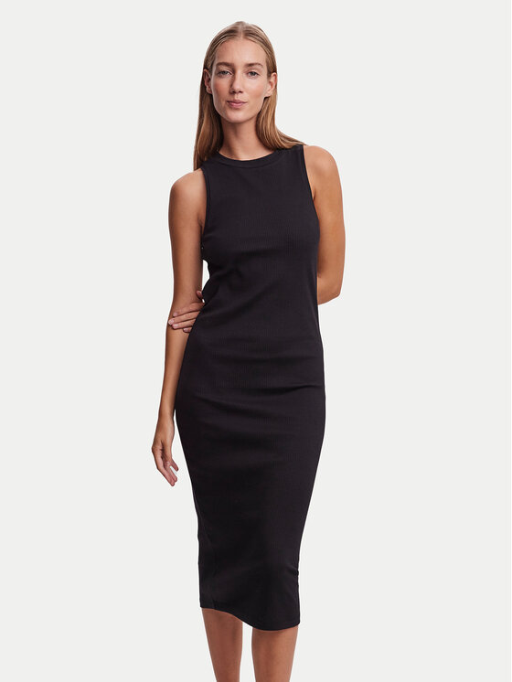 Vero Moda Letné šaty Lavender 10230437 Čierna Slim Fit