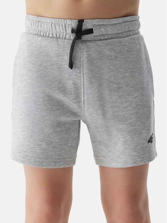 4F 4F Sportske kratke hlače 4FJWSS24TSHOM272 Siva Regular Fit