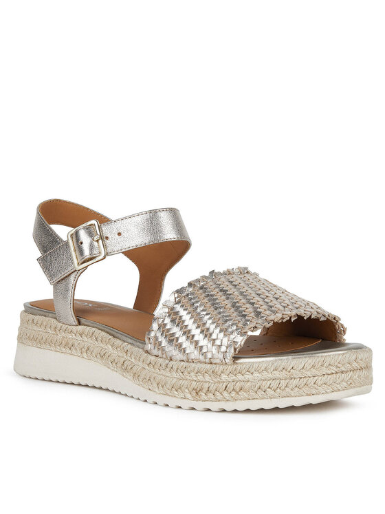 Geox Geox Espadrile D Eolie D25SRF 0CF6E CB500 Zlatna