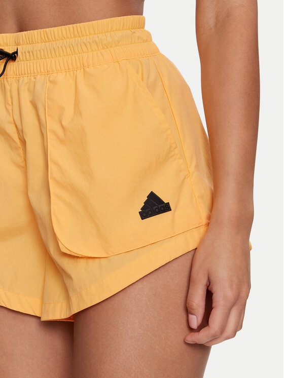 adidas adidas Sportovní kraťasy City Escape Summer IS0662 Žlutá Loose Fit