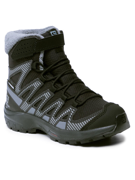 Trekkingi Salomon, Rozmiar 33, Czarne, Xa Pro V8 Winter Cswp J 414334 09 W0