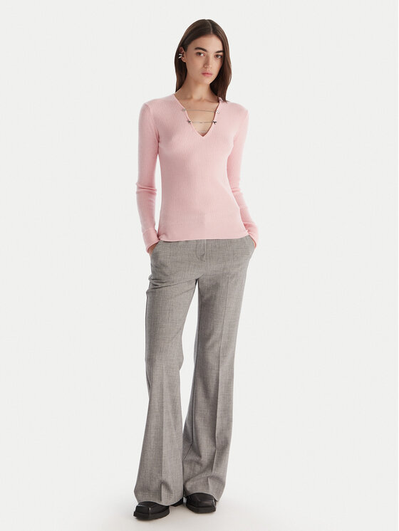 Patrizia Pepe Patrizia Pepe Pulover 2K0331/K7S0-M555 Roza Regular Fit