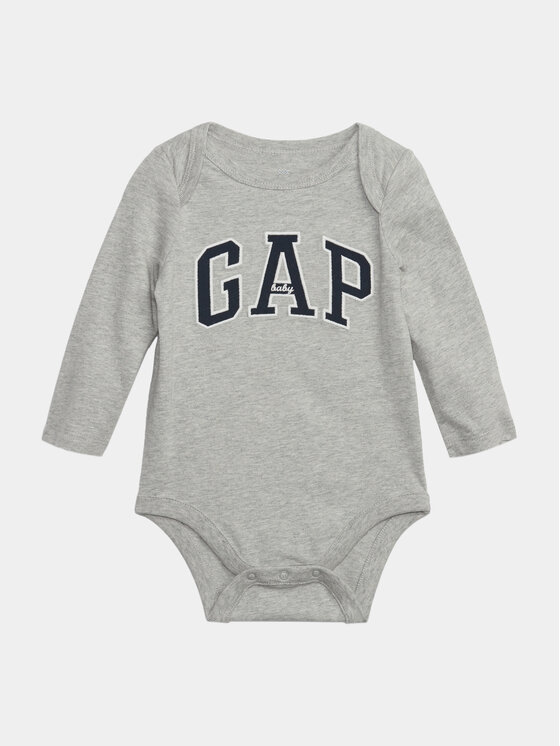 Gap Bodijs 794768-00 Pelēks Regular Fit