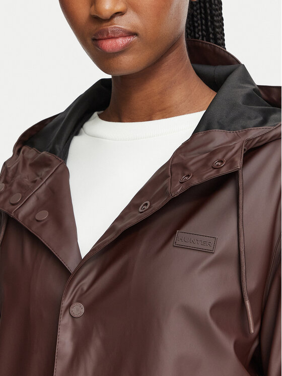 Hunter Hunter Dežna jakna Raincoat HARU0003242 Rjava Regular Fit
