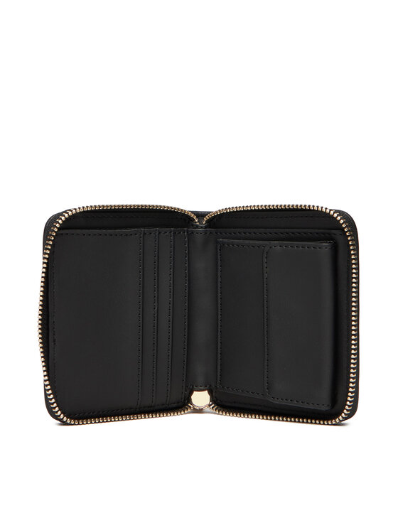 Guess Guess Kleine Damen Geldbörse Valla Slg SWQG81 22137 Schwarz