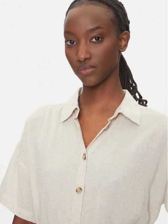 Vero Moda Vero Moda Haljina košulja Thea 10333791 Bež Loose Fit