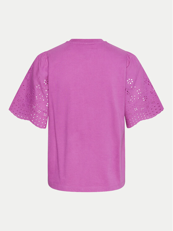 YAS YAS T-shirt Lex 26033890 Ružičasta Regular Fit