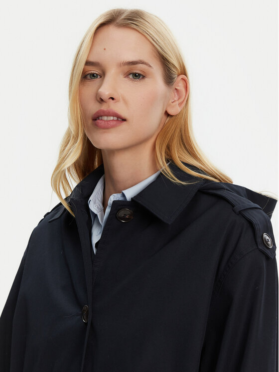 Tommy Hilfiger Tommy Hilfiger Parka Essential WW0WW43742 Sötétkék Regular Fit