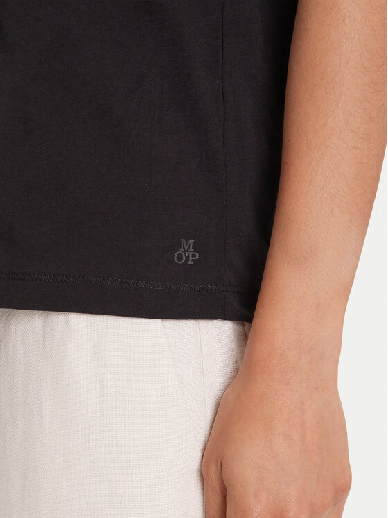 Marc O'Polo Marc O'Polo T-Shirt 506 2067 51445 Czarny Regular Fit