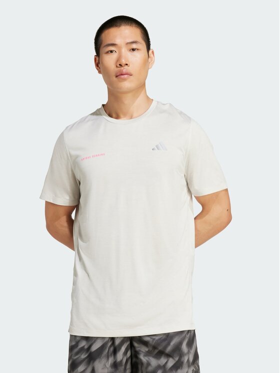 adidas adidas Koszulka techniczna 151459 Szary Regular Fit