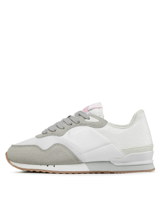 Pepe Jeans Pepe Jeans Sneakersy London W Troy PLS31466 Bílá