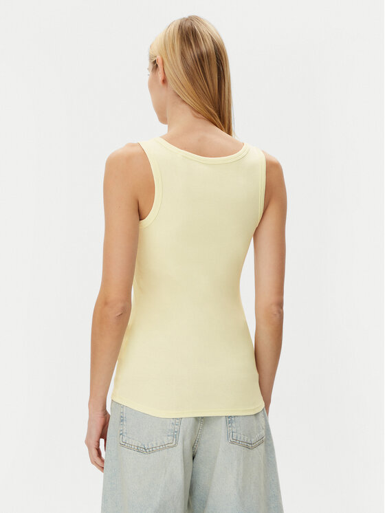Guess Guess Felső W5GP29 KA0H1 Sárga Regular Fit