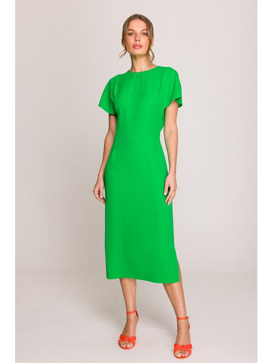 Stylove Stylove Abito da sera S398 Verde Premium Fit
