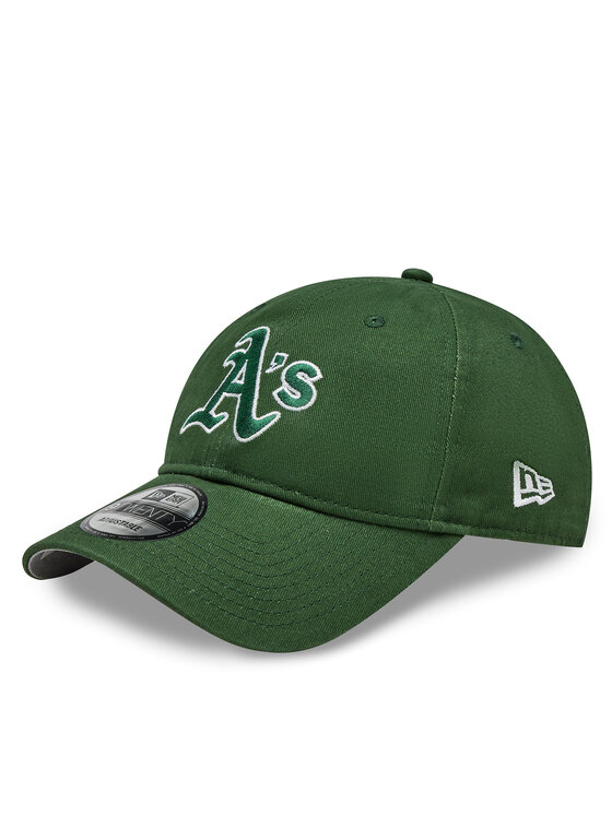 New Era New Era Czapka z daszkiem Team Script 920 Athletics 60364224 Khaki