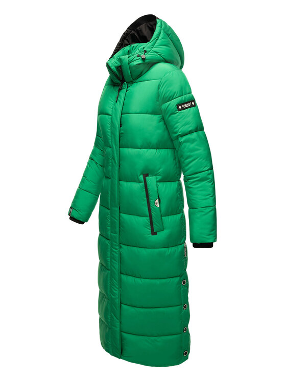 Navahoo Navahoo Kurtka zimowa Isalie Zielony Regular Fit